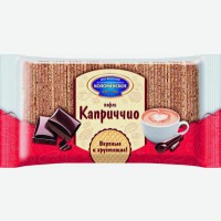 Вафли   Коломенский   Каприччио с шоколадной начинкой, 200 г