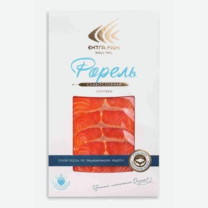 Форель соленая Extra fish филе-ломтики, 100 г