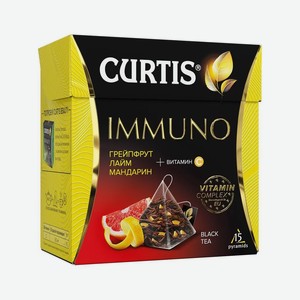 Чай черный Curtis Immuno Vitamin Complex в пирамидках 15 шт
