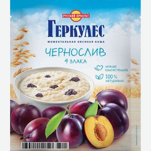 Каша овсяная Русский продукт с черносливом, 35 г