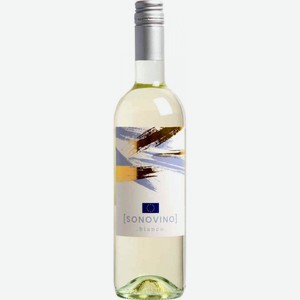 Вино Sonovino Бьянко белое сухое 11,5 % алк., Италия, 0,75 л