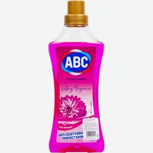 Моющее средство для мытья пола и поверхностей универсальное ABC Розовый букет, 900 мл