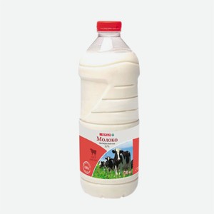 Молоко SPAR пастеризованное 3,2% 1700мл