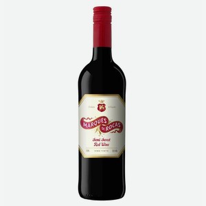 Вино МАРКЕС де РОКАС красное п/сл 10.5-12% ст/б 0.75л
