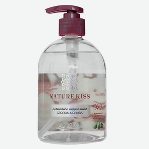 LIV DELANO Nature Kiss Деликатное жидкое мыло Хлопок & Олива 480