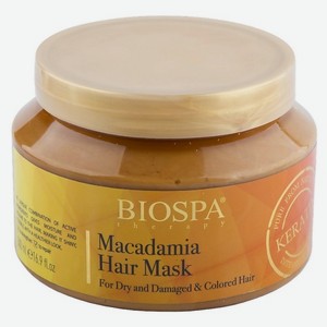 SEA OF SPA Маска для волос BIOSPA с кератином и маслом макадамии 500