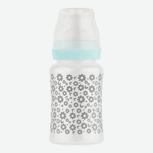 LUBBY Бутылочка для кормления с соской молочной, широким горлом, с рождения