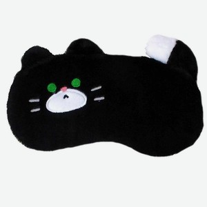 ILIKEGIFT Маска для сна с вкладышем  Fluffy cat 