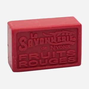 LA SAVONNERIE DE NYONS Мыло с красными ягодами прямоугольное 100
