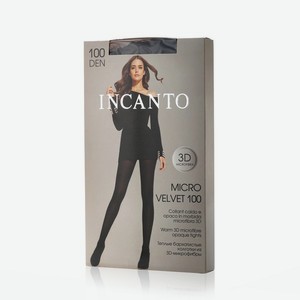 Женские колготки INCANTO Microvelvet 100Den , nero , 2 размер