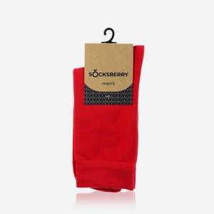 Мужские носки Socksberry М-113 Красный р. 27