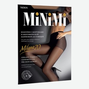 Колготки Minimi Mini MILANA 70 ден, шортики, размер 2, Caramello