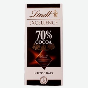 Шоколад Линдт Экселенс темный 70 % 0.1кг