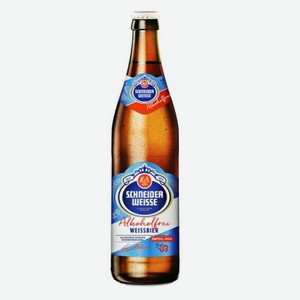 Пиво безалкогольное Schneider Weisse нефильтрованное 500 мл