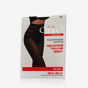 Женские колготки Atto Ideal Body Belly 40den Nero 3 размер