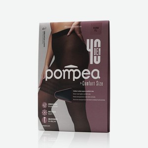 Женские колготки Pompea Comfort Size 40den Nero 5 размер