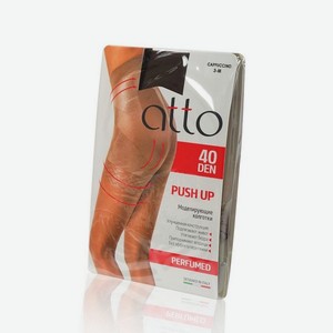 Женские моделирующие колготки Atto Push Up 40den Cappucino 3 размер