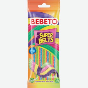 Жевательный мармелад Super Belts Bebeto 75 г