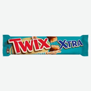 Батончик шоколадный TWIX Xtra Соленая карамель, 82 г