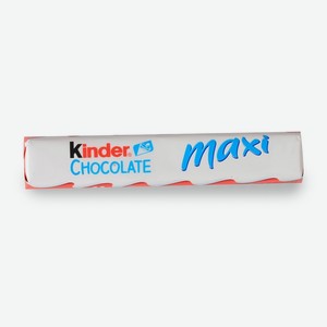 Шоколад молочный Kinder Maxi с молочной начинкой