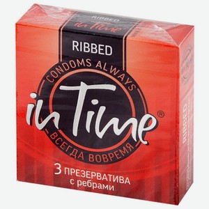 Презервативы In Time Ribbed 3 шт