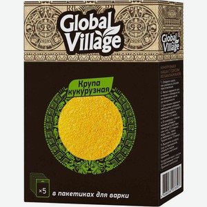 Крупа Global Village кукурузная 5х80г