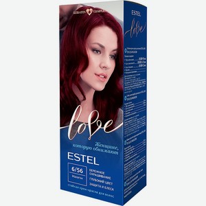 Estel LOVE Крем-краска для волос 6/56 Махагон