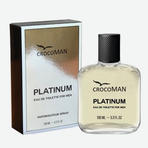 CrocoMan Platinum Мужская Туалетная Вода, 100 мл
