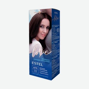 Estel LOVE INTENSE Крем-краска для волос 6/74 Темн.каштан