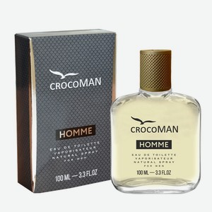 CrocoMan Homme Мужская Туалетная Вода, 100 мл