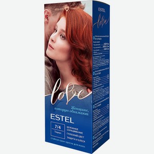 Estel LOVE Крем-краска для волос 7/4 Тициан