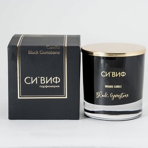 СИ ВИФ Свеча ароматическая для дома Black Gemstone 300