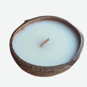 LACIRE Ароматическая свеча в кокосовой скорлупе с сиянием  день в спа  400