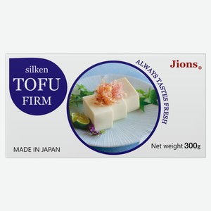 Сыр растительный Тофу шелковый Jions БЗМЖ, 300 г