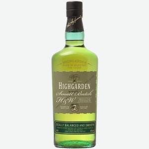 Виски зерновой ХАЙГАРДЕН 7 ЛЕТ 40% 0,5Л