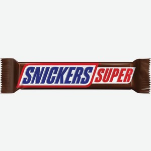 Шоколадный батончик SNICKERS SUPER 80Г, , ,