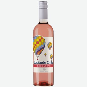 Вино Латитуд Чили Розе 8,5-15% Роз. Сух. 0,75л