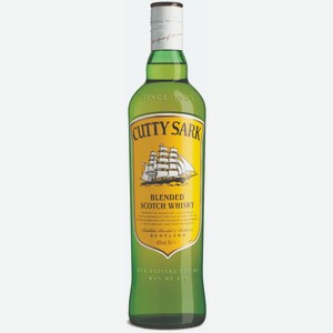 Виски шотландский купажированный КАТТИ САРК 40% 0,7Л