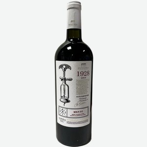 Вино ординарное ШТОПОР МЕРЛО 10-12% КР. П/СЛ. 0,75Л