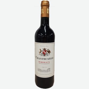 Вино ординарное ШАНТЕКАЙ БОРДО 8,5-15% КР. СУХ. 0,75Л