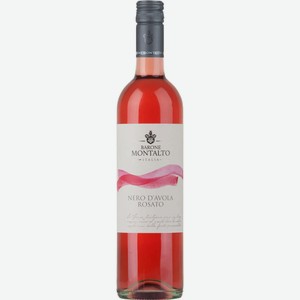 Вино Барон Монтальто Неро Д авола Розато Игт 10-15% Роз. П/сух. 0,75л