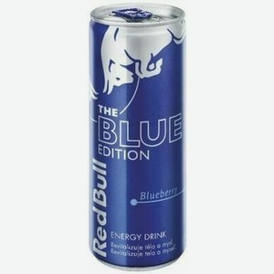 Энергетический б/а напиток RED BULL BLUE EDITION Ж/Б. 0,355Л, ,