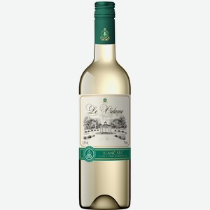 Вино ординарное ЛЕ ВИДАМ 8,5-15% БЕЛ. СУХ. 0,75Л