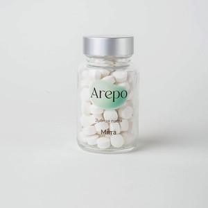 AREPO Зубная паста в таблетках Мята 110