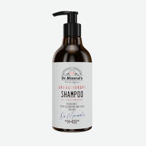 DR.MINERAL’S Мягкий шампунь для волос глубокое очищение, уплотнение и объем 400