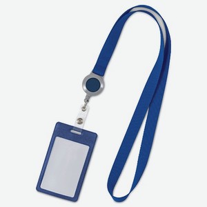 FLEXPOCKET Пластиковый карман для бейджа или пропуска на ленте с рулеткой