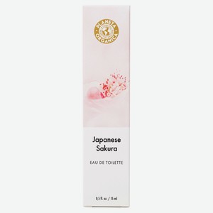 Туалетная вода для женщин Planeta Organica L’esthétique du parfum Japanese Sakura Японская Сакура, 15 мл