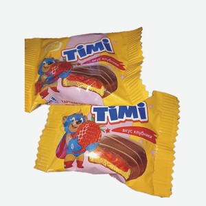 Тарталетки «Timi» вкус клубники, г.Курск, «Конти», 1 кг