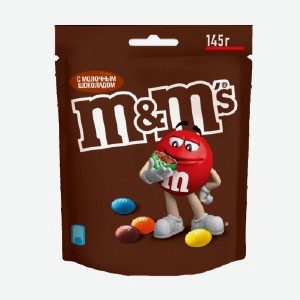 Драже  MMs , с арахисом, с шоколадом, 145 г