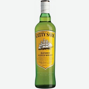 Виски Катти Сарк шотландский купажированный 40% 0,35л